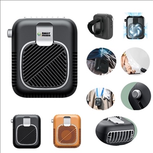 Portable Recharge Waist Fan With Mobile Power For Outdoor